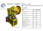 Precision Carbon Steel Sink High-efficiency Performance Stamping Machine