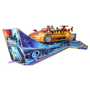 Wholesale Theme Park Thrill Rides Flying Car Rated Load 10 Riders Movable Type from china suppliers
