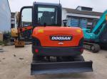 Used Doosan DH60 -7 Excavator 100% Made in South Korea with Denison Hydraulic