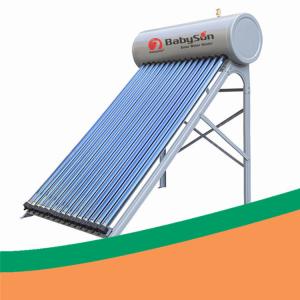 Wholesale Color Coated Steel 200L High Pressure Solar Water Heater BABYSUN from china suppliers