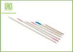 Slim Round Wooden Manicure Sticks , 100% Birch Wooden Nail Sticks