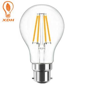 Wholesale 4W B22 Vintage Edison LED Bulb Clear Glass LED A60 E27 Bulb For Hotel 60*105mm from china suppliers