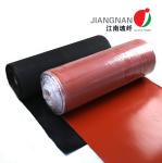 Fireproof Curtain Fiberglass Fabric Coated Silicone Resists Temperatures Up To