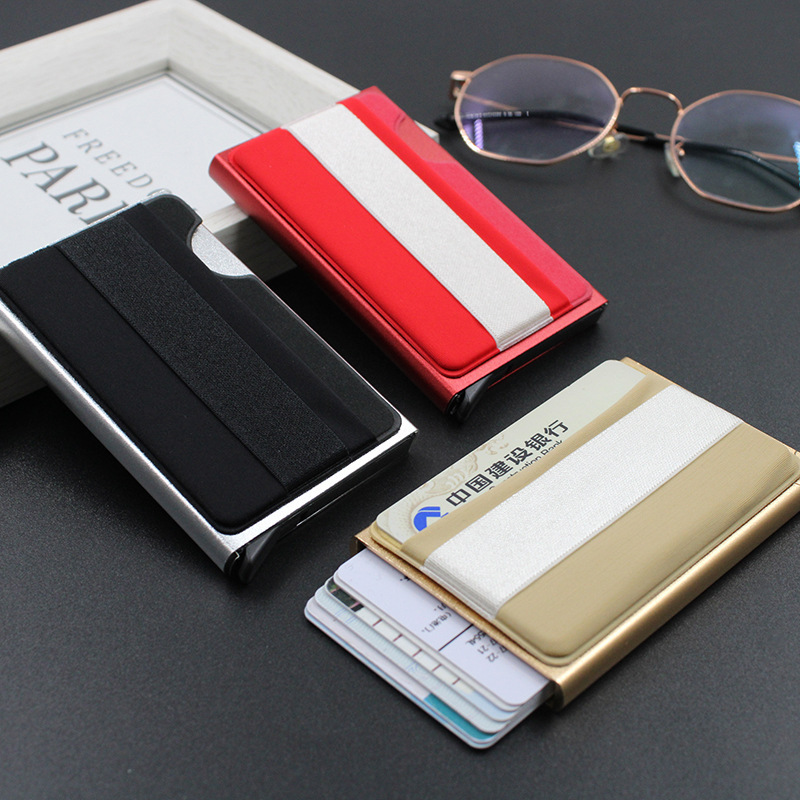 Aluminum Alloy Card Holder The Perfect Combination of Style and Function for Credit Cards