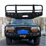 Truck Front Bumper Guard Metal Bull Bar Fit Pickup Lc Fj 80 Black