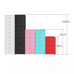 6 multi drawers cabinet steel metal Office furniture home use modern