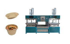 Wholesale Disposable Fiber Cup Lid Takeaway Food Tray Soup Bowl Machine from china suppliers