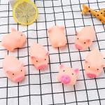 14 Years up Age Range BPA Free Vinyl PVC Toy Kid's Squeaky Mini Cute Piggy Fun