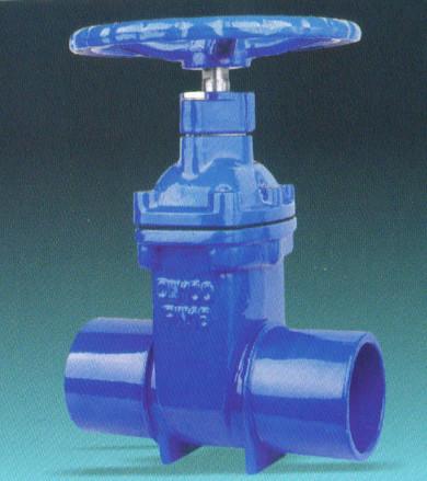 Quality CI Sluice Gate 225 mm Dia Spigot Valve With Extension Spindle 1.5m Length for sale