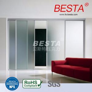 Wholesale Customized Anti UV Acrylic Sliding Door Panels Weather Resistance from china suppliers