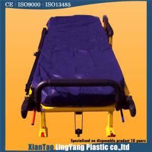 Wholesale Dark Blue Disposable Bed Sheets Roll For Beauty Salons With Two Side Elastic from china suppliers