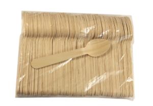 Wholesale Natural Biodegradable Bulk Birch Wood Spoon Forks Knives Disposable Wooden Cutlery from china suppliers