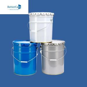 Wholesale ISO9001 Metal Paint Bucket 3.5 Gallon Steel Pail For Oil Packaging from china suppliers