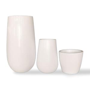 Wholesale Shopping Mall Decorative Vase Fibreglass Planter Large Outdoor Planter from china suppliers
