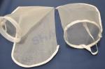 100 Micron Nylon Mesh Filter Bag For Water Treatment 4" Plastic Ring