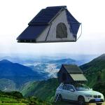 Waterproof Camping Equipment Clamshell Aluminum Hard Shell Roof Top Tent for Car
