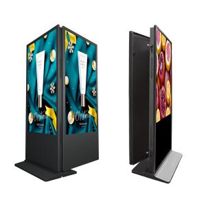 Wholesale Floor Standing LCD Totem Double Side Digital Signage Advertising Display Screen from china suppliers