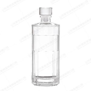 Wholesale Clear Spirit Wine Liquor Bottle 700ml With Aluminium Cap Healthy Lead Free from china suppliers