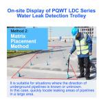 Multi Ultrasonic Water Pipe Leak Detector Sensors PQWT Plumbing Leak Finder