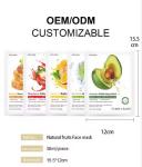 Fruit Natural Vitamin C Face Beauty Masks Skin Care Sheet Facial Skin Care Mask