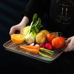 Stainless Steel 304 1.5mm Perforated Baking Tray For Cooking
