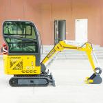 Small Hook Machine Crawler Micro Digger Mini Excavators 2.5Ton Agricultural Mini