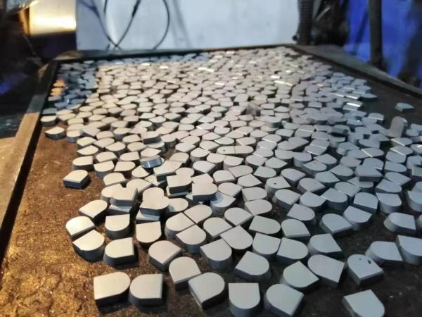 Wear Resistance Tungsten Carbide V Cutters Tips For Grooving Solid & Hardwood ,