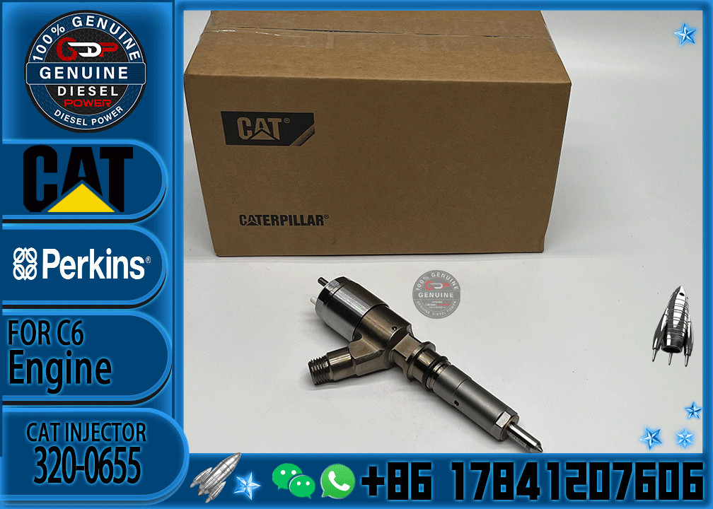 C6.6 7475 2224 Diesel Turbocharged engine fuel injector 320-0655 2645A751 10R7674