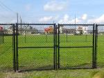 Commercial chain link fence gates Residential chain link fence swing gate