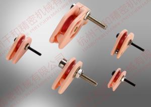 Wholesale HRA88 Caged Pink Ceramic Wire Pulley , Polished Coil Winding Tensioner Accessories from china suppliers