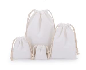 Wholesale Reusable Storage Produce Cotton Muslin Drawstring Bags from china suppliers