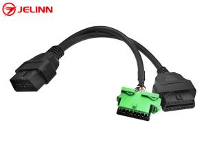 Wholesale OBD2 OBDII Male to Peugeot and Citroen OBD2 Female and OBD2 Female Y Cable from china suppliers