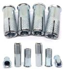 Carbon Steel White Blue Zinc Heavy Duty M6 Drop In Cement Anchors