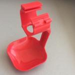 Quail Broiler Nipple Drinker Poultry Drinking Line Parts Yellow Red