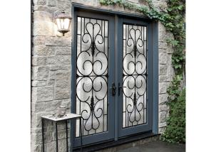 Wholesale Custom Design Beveled Glass Door Panels , Building Decorative Glass Sheets from china suppliers