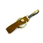 Leather Smart Compact Key Holder Keychain Practical Design Outdoor Camping