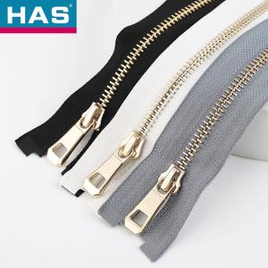 Wholesale Heavy Duty Metal Zipper #12 Double Ended Zip For Bags Easy To And Install from china suppliers