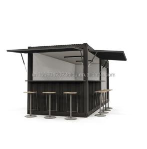Wholesale Steel Detachable Modern Design Transportable Prefabricated Container House for Small Tavern Coffee Shop from china suppliers