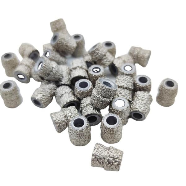 Vacuum Brazed Taper Bead for Marble Stone Quarry Trimming Diamond Bead 11.0mm