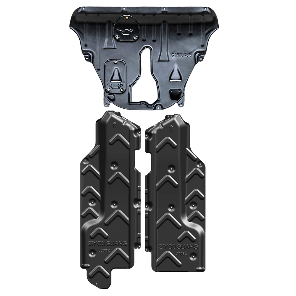 Silver Manganese-Aluminum Alloy Skid Plate for Jeep Cherokee Engine and Transmission