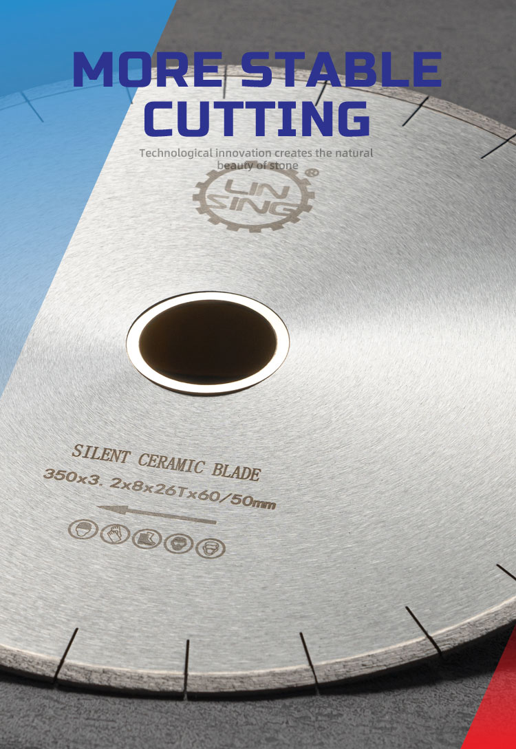 Multiblade Diamond Saw Blade Global Market 14" Circular Diamond Disc for Ceramic Cutting