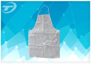 Wholesale White Color Polythene Plastic Disposable Aprons 9 X 107 Cm Waterproof from china suppliers