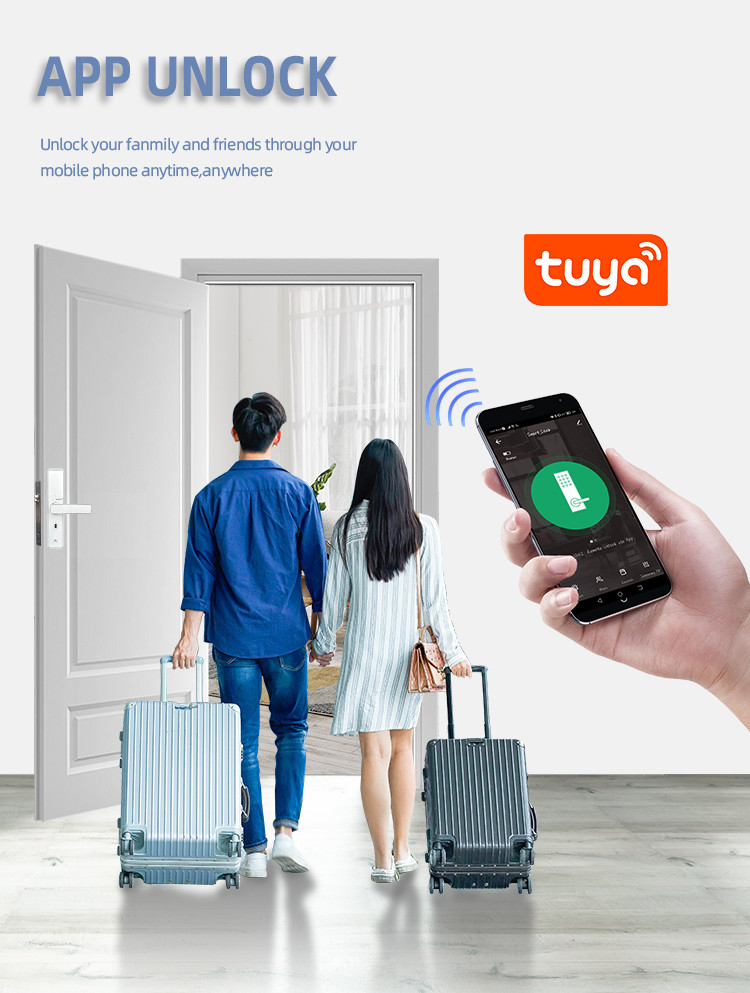 Tuya Fingerprint Door Lock