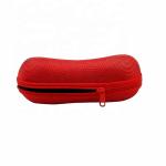 Customised Oxford Cloth Sunglass Cases Zip Up Glasses Case Anti Pressure