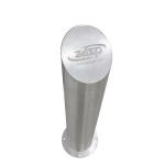 400mm X70mmH High Security Street Slop Top Bollards The Ultimate Protection
