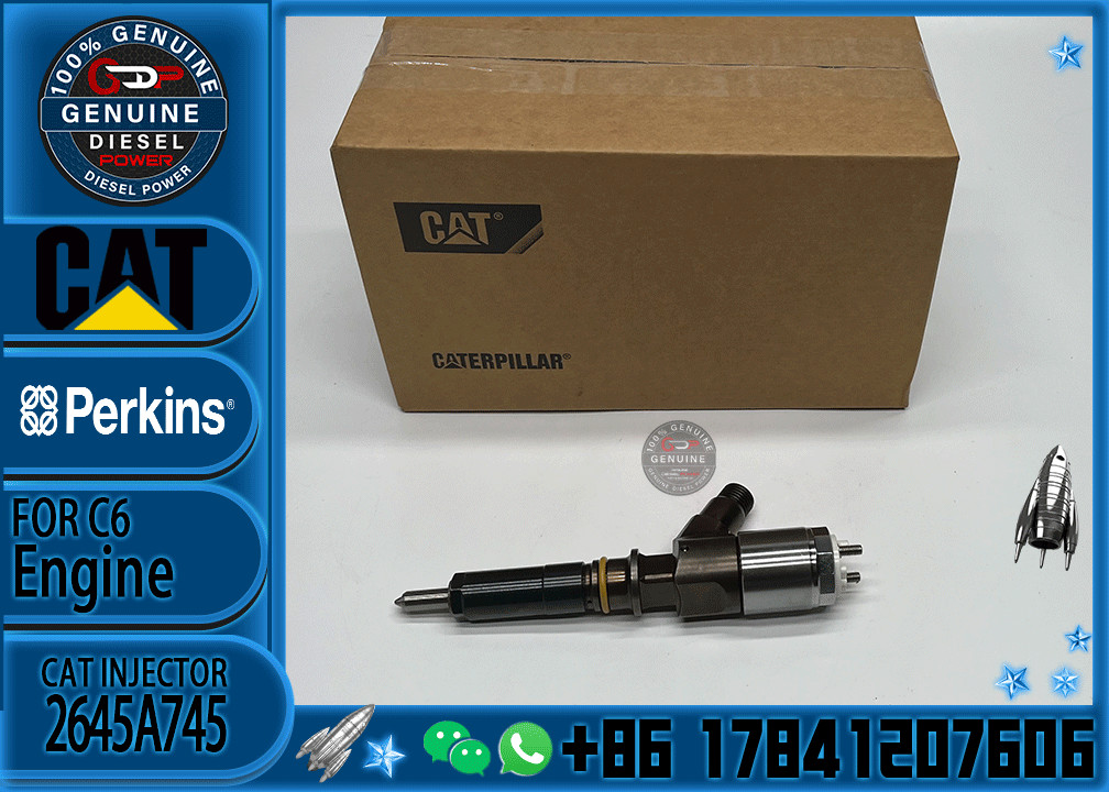 Diesel Engine Injector 2645A745 for CAT Caterpillar Perkins C6.6