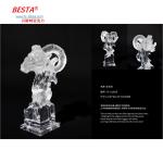 Indoor Tabletop Placement Acrylic Art Sculptures in Art Theme for Art Lovers