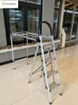 1.0mm 4 Fold Aluminum Ladder Clothes Hanger 5.8KG