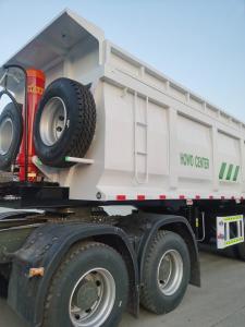 Wholesale Customized 3 Axles Heavy Duty Delivery Dumper Truck Semi-Trailer with 1840mm Tread from china suppliers