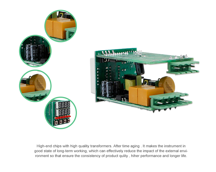 Technology Production White Black Stc Temperature And Humidity Controller For Incubator